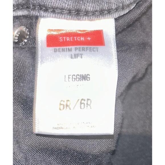 Express Womens Size 6R Grey Dark Wash Stretch Perfect Lift Skinny Jeans - Picture 9 of 9